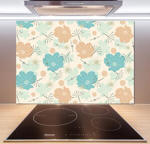 Panel do kuchyně Květinový vzor pksh-81739120