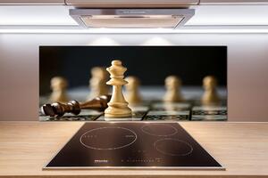 Skleněný panel do kuchyně Šachy pksh-82288624