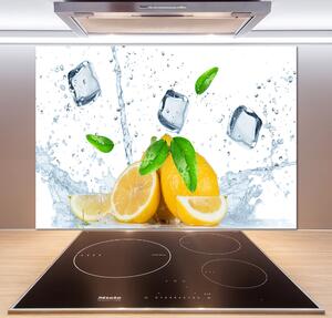 Panel do kuchyně Citrony s ledem pksh-82344620