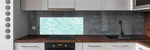 Panel do kuchyně Modré vlny pksh-82527147