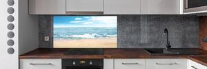 Skleněný panel do kuchyně Pláž pksh-82558559