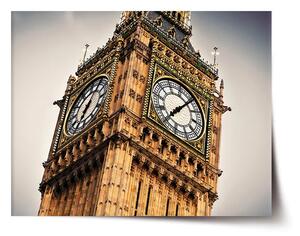 Sablio Plakát Clock tower - 60x40 cm