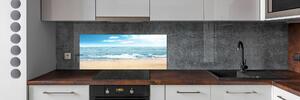 Skleněný panel do kuchyně Pláž pksh-82558559