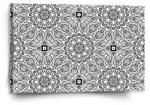 Sablio Obraz Bílé mehendi - 120x80 cm
