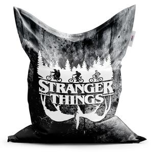 Sablio Sedací vak Classic Stranger Things White - 150x100 cm