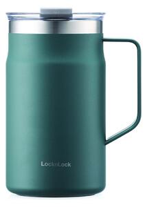 Termohrnek s uchem LOCK Metro 600ml zelený