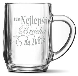 Sablio Půllitr Ten nejlepší brácha na světě: 0,5 l