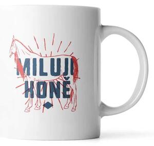 Sablio Hrnek Miluji koně - 330 ml - standard