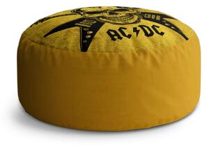 Sablio Taburet Circle ACDC Lebka: 38x48 cm