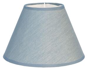 Textilní stínidlo na lampu v modré barvě Couleurs - Ø 37*20 cm