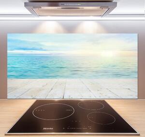 Skleněný panel do kuchyně Moře pksh-83365745