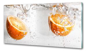 Panel lacobel Pomeranče pod vodou pksh-83515486