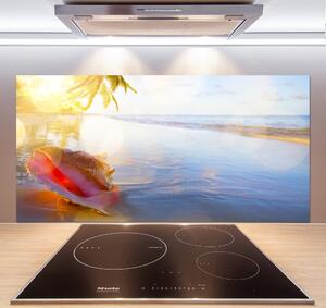 Panel do kuchyně Mušle na pláži pksh-83555961