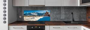 Panel do kuchyně Domek v horách pksh-83628313