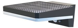 PANLUX s.r.o. Fasádní nástěnné solární LED svítidlo SOFIA N SOLAR s PIR senzorem - teplá bílá