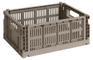 HAY Úložný box Colour Crate, Medium, Warm Grey