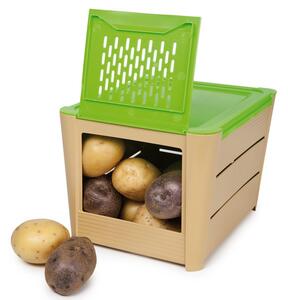 Snips Box na brambory 3 kg hnědý
