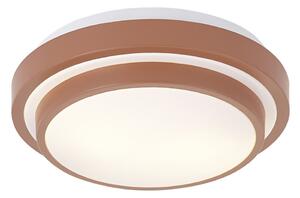 Moderní stropní svítidlo Sienna s bílou barvou 34 cm IP44 - Walden
