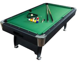 GamesPlanet® Kulečníkový stůl s vybavením 7ft, zelená/černá