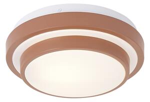 Moderní stropní svítidlo Sienna s bílou barvou 25 cm IP44 - Walden