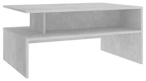 Konferenční stolek betonově šedý 90 x 60 x 42,5 cm dřevotříska