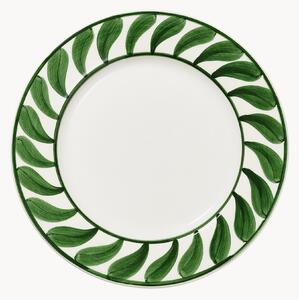 Ručně malovaný mělký talíř Swirl