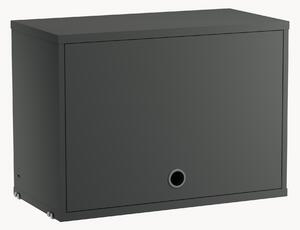 Skříňka pro modulární regálový systém's výklopnými dveřmi String System