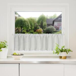 Dekorační krátká vitrážová záclona do kuchyně ZITA 30x150 cm MyBestHome