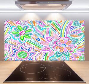 Panel do kuchyně Květinový vzor pksh-84405532