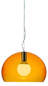 Kartell Small Fl/Y, závěsné svítidlo, oranžová barva