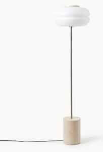 Stojací lampa's mramorovou podstavou Bun