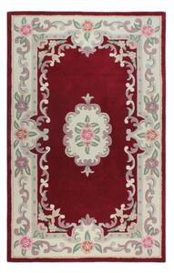 Červený vlněný koberec Flair Rugs Aubusson, 75 x 150 cm