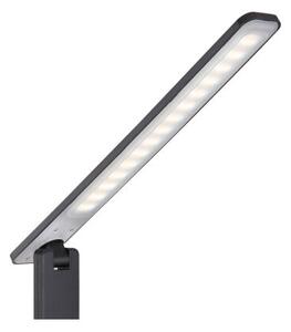 GLOBO 58400S BULLA dotykové stolové svítidlo LED 5W/400lm 3000-4500-6000K černá imitace kože, stmívatelné