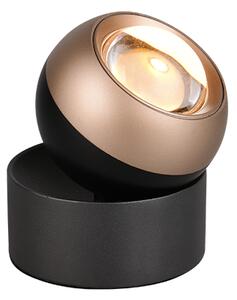 TRIO SELECT 544410132 ORBIT stolní lampička V140mm SMD LED 5W/500lm 2300+3000+4000K černá matná