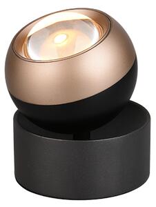 TRIO SELECT 544410132 ORBIT stolní lampička V140mm SMD LED 5W/500lm 2300+3000+4000K černá matná