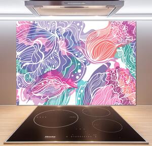 Panel do kuchyně Kouzelné květiny pksh-85086537