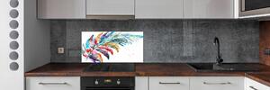 Panel do kuchyně Barevné pírko pksh-85090338