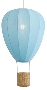 Dětské závěsné svítidlo Modrý horkovzdušný balón - Air Balloon