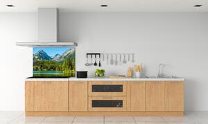 Panel do kuchyně Jezero v horách pksh-85133494