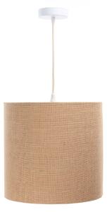 BPS koncept Závěsné svítidlo BOHO, 1xE27, ø 30 cm, v. 40 cm Barva: Konopná béžová