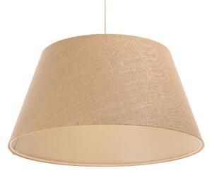 BPS koncept Závěsné svítidlo BOHO, 1xE27, ø 50 cm, v. 25 cm Barva: Hnědá