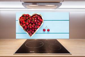 Panel do kuchyně Srdce z višně pksh-85205514