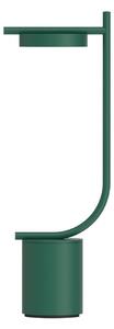 GRUPA LED stolní lampa Grupa na akumulátor Igram, zelená, 40 cm, IP44, stmívatelný, Zelená, Obývací pokoj / jídelna, kov, Design
