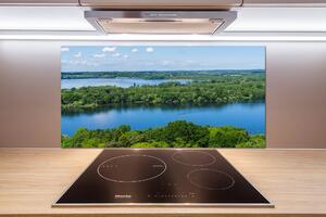 Panel do kuchyně Les na jezerem pksh-85250885
