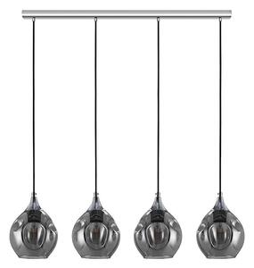 Eglo 39681 - Lustr na lanku BREGALLA 4xE27/40W/230V