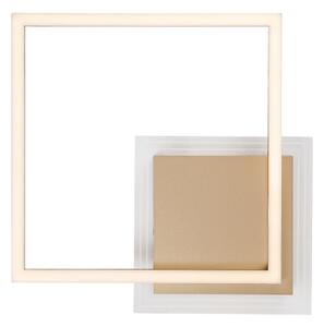 Rabalux 71487 -LED Stropní svítidlo OTTAVIA LED/24W/230V 3000K 37,5x37,5cm zlatá