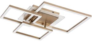 Rabalux 71488 - LED Stropní svítidlo OTTAVIA LED/40W/230V 3000K 50x50 cm zlatá