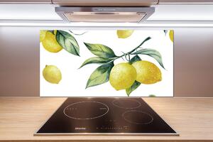 Skleněný panel do kuchyně Citrony pksh-85316646