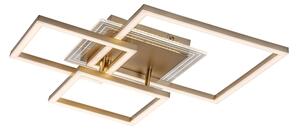 Rabalux 71488 - LED Stropní svítidlo OTTAVIA LED/40W/230V 3000K 50x50 cm zlatá