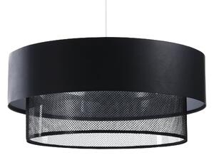 BPS koncept Závěsné svítidlo DUO ellegant, 1xE27, v. 102 cm, ø 40 cm Barva: Černá síťovina